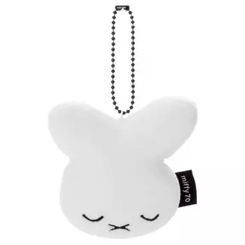 Бруна miffy70th Дизайн Nineche Маскот в форме лица в стиле Mocchi-Mocchi Миффи (Спать) Ширина плюшевой игрушки примерно. 12см