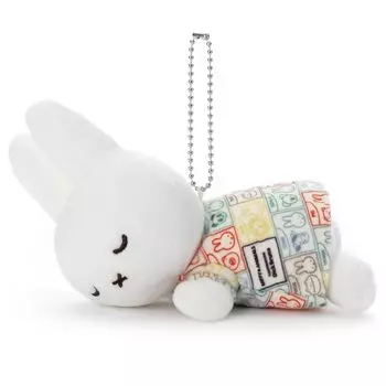 Бруна MIFFY & ANIMALS Suyasuya Friend Ball Chain Mascot Miffy Мягкая игрушка Высота Приблизительная. 18см
