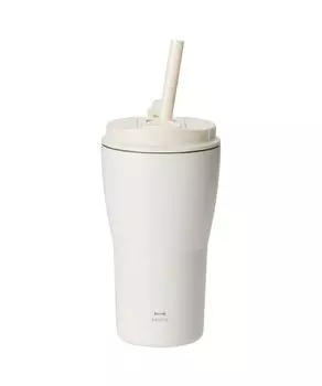 BRUNO 2WAY straw tumbler M white no size BHK322-WH белый