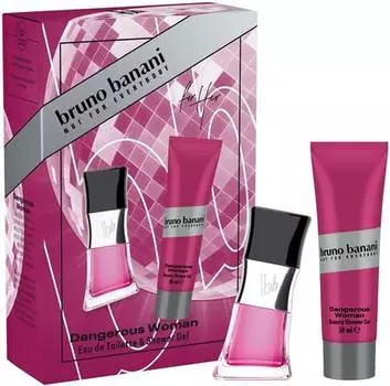Bruno Banani Dangerous Woman Coffret Cadeau Pour Femme TU прозрачный