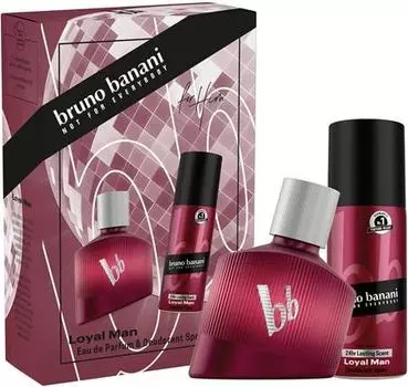 Bruno Banani Loyal Man Coffret Cadeau Pour Homme TU прозрачный