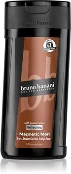 Bruno Banani Magnetic Man 3 in 1 scented shower gel TU прозрачный