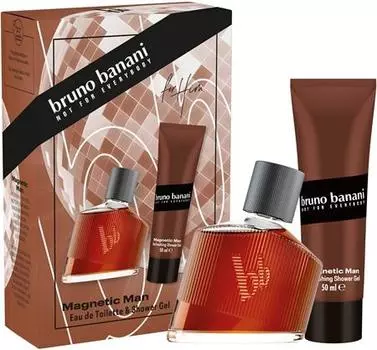 Bruno Banani Magnetic Man Coffret Cadeau Pour Homme TU прозрачный