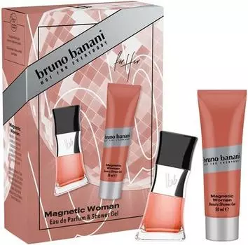 Bruno Banani Magnetic Woman Coffret Cadeau Pour Femme TU прозрачный