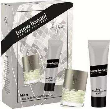 Bruno Banani Man Coffret Cadeau Pour Homme TU прозрачный
