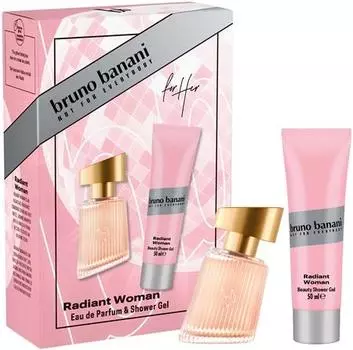 Bruno Banani Radiant Woman Coffret Cadeau Pour Femme TU прозрачный