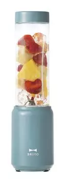 BRUNO Bruno Бутылка-блендер Мини-бутылка Блендер Может Измельчать Лед Миксер Для Смузи Компактный 280 мл Bruno Blue BOE073-BBL