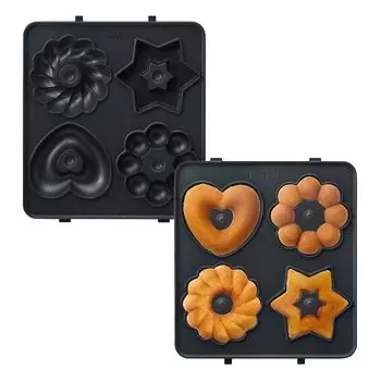 BRUNO Bruno горячая сэндвичница пластина для пончиков BOE043-DONUT