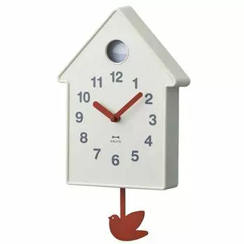 BRUNO Часы-маятник Bird Mobile, часы, скандинавские, милые, часы, слоновая кость, BCW034-IV слоновая кость