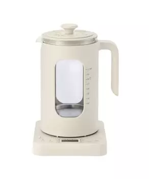 BRUNO Регулируемый по температуре мультичайник Белый мультичайник с функцией сохранения тепла Функция резервирования горячей воды Приготовление вареных яиц