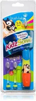 Brush Baby KidzSonic brosse dents lectrique + tte de rechange TU прозрачный