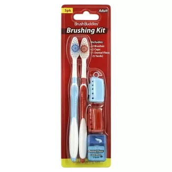 Brush Buddies, Smart Care, набор зубных щеток, для взрослых, 2 шт. в упаковке