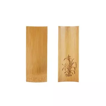 Brush calligraphy paperweights Made from natural bamboo Bamboo carved chrysanthemums Detailed workmanship Easy to use and clean holders, tools,