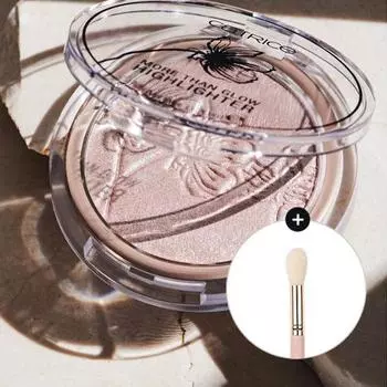 [Раздача кистей] Хайлайтер Catrice More Than Glow, корейская косметика, KPOP 010 Ultimate Platinum Gle