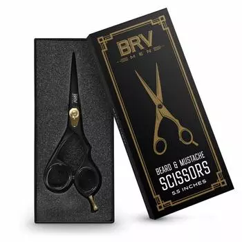 BRV MEN Facial Стильный и компактный, продается в Соединенных Штатах. Ручная работа профессиональных ножниц из нержавеющей стали для носа. Нежелательный домашний подлинный японский продукт.