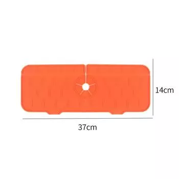 Брызговик для кухонной раковины, силиконовая подкладка под смеситель для раковины, защита раковины за смесителем для кухонной раковины