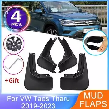 Брызговик для Volkswagen VW Taos Tharu ~ 2023, передние и задние брызговики, брызговики, защита колес, автомобильные аксессуары
