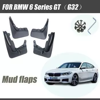 Брызговики для BMW 6 серии GT G32, крыло GT6, брызговики, автомобильные аксессуары, авто стиль, передние и задние, 4 шт.
