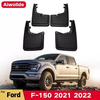Брызговики для Ford F-150 F150 2022 F 150, брызговики для крыльев, передние и задние брызговики автомобиля Ford F-150