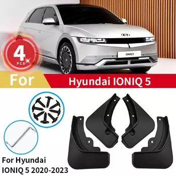Брызговики для Hyundai IONIQ 5 2022 2023, брызговики на заднее колесо, аксессуары для модификации автомобиля, брызговики, грязь IONIQ 5