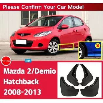 Брызговики для Mazda 2/Demio 2008-2013 2009 2010, брызговики, переднее и заднее крыло, автомобильный стильный автомобиль Hatchback