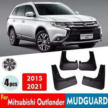 Брызговики для Mitsubishi Outlander 2015-брызговики на крыло, брызговик, брызговик, автомобильные аксессуары, авто стиль, 4 шт.