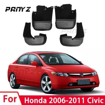 Брызговики для моделей Honda Civic 2006-2011 годов Брызговик Брызговики Передние Задние Крыла Авто Styline Car 2006-2011