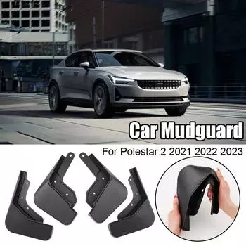Брызговики для Polestar 2 2024 2024 2024 Брызговики Брызговики Передние Задние Колеса Автомобильные Аксессуары