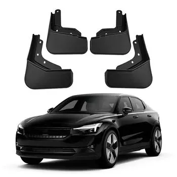 Брызговики для Polestar 2 2024, аксессуары для стайлинга автомобилей, защита переднего и заднего брызговика, накладка, защита от брызг