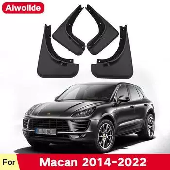 Брызговики для Porsche Macan 2014-2022, брызговики для крыльев, передние и задние брызговики автомобиля Porsche Macan