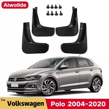Брызговики для VW POLO 2004-хэтчбек Volkswagen брызговики крыло передние задние брызговики автомобиля VW POLO 2019-2020