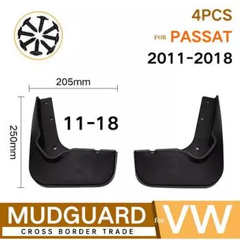 Брызговики для VW Volkswagen Passat B6 B7 B8 2011-2018 2016 2015 2017, брызговики, брызговики, автомобильные аксессуары FIT FOR B7