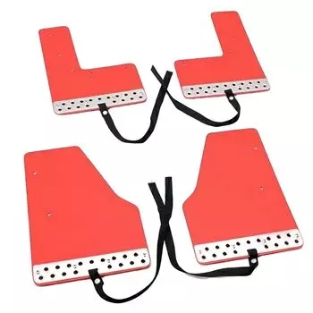 Брызговики KICARYAJP для NV350 Caravan и с конца июня 2012 года Передние и задние наружные панели Грязь Грязь Грязь Изготовлено на заказ Специально из ЭВА Красный (E26) (Рано