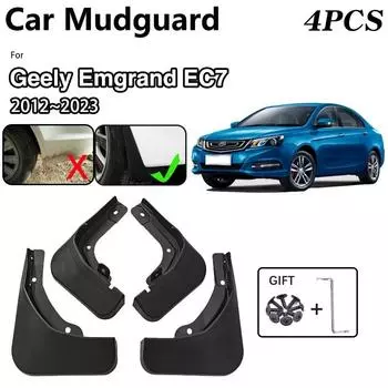 Брызговики на колеса автомобиля для Geely Emgrand EC7, аксессуары для седана 2012 ~ 4ds, брызговик переднего и заднего колеса 2022-2023