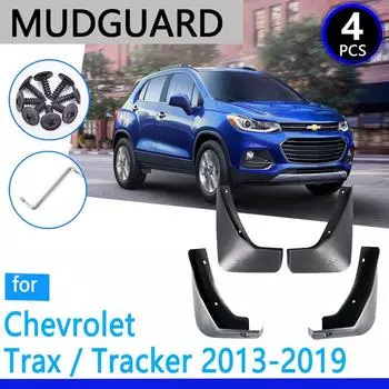 Брызговики подходят для Chevrolet Trax Tracker 2013 ~ 2014 2015 2016 2017 автомобильные аксессуары брызговик Fender авто запасные части