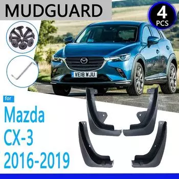 Брызговики подходят для Mazda CX-3 2016 2017 2018 CX3 CX 3 автомобильные аксессуары брызговик Fender авто запасные части