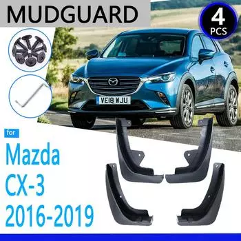 Брызговики подходят для Mazda CX-3 2016 2017 2018 CX3 CX 3 автомобильные аксессуары брызговик Fender авто замена