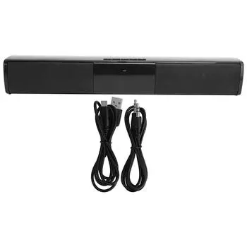 BS28A Беспроводной Bluetooth-динамик Вставьте карту U Disk Wall Sound Long Bar Subwoofer