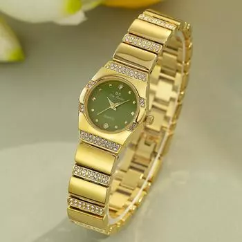 Bs Bee Sister Элегантные часы для женщин Роскошный бренд из нержавеющей стали Кварцевые золотые женские наручные часы Подарок для жены и мамы