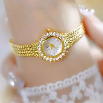 Bs Bee Sister Подсолнух Пшеница Ухо Часы для Женщин Известный Роскошный Бренд Водонепроницаемые Элегантные Женские Наручные Часы Маленький Циферблат Подарок На День Рождения