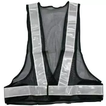 BS Safety Reflective Vest White BS-1250-W
