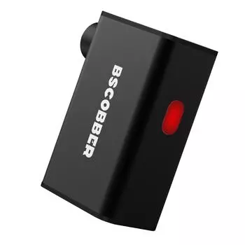 BSCOBBER A3 Миниатюрный велосипедный насос 100 фунтов на кв. дюйм Портативный насос для накачивания шин с фарой для езды Перезаряжаемый многоцелевой