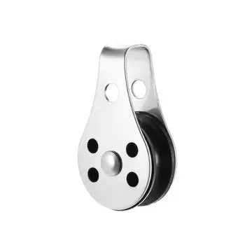 BSET MATEL Нержавеющая сталь 316 Блоки шкивов Веревочная дорожка Аксессуары для каяков и лодок Каноэ Якорь Тележка Набор для веревки диаметром от 2 мм до 8 мм 1pcs