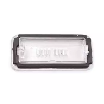 BSP1119 цельнокроеное платье фонарь заднего номерного знака крышка объектива 51800482 для Fiat Abarth 500 500C 2007-On Linea 2007-2017