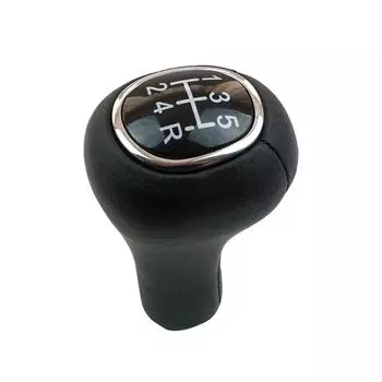 BSP552 5-ступенчатая ручка переключения передач черная кожа XS4R-7217-AA, 1069044 для Ford Focus 1998-2005