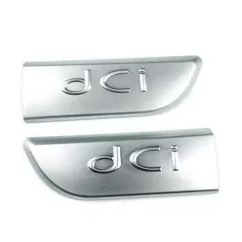 BSP562 2 шт. хромированная эмблема DCI 8200717150 слева и справа для Renault Megane MK2 Scenic MK2