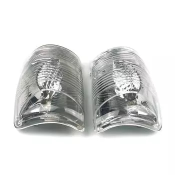 BSP594 Зеркало боковой двери, белое прозрачное стекло индикаторной лампы 1847387 1847389, левое и правое для Ford Transit 2013-On