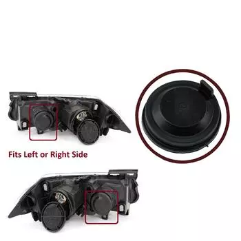 BSP604 фара колпачок лампы пылезащитный чехол для Renault Megane MK2 2002-2008