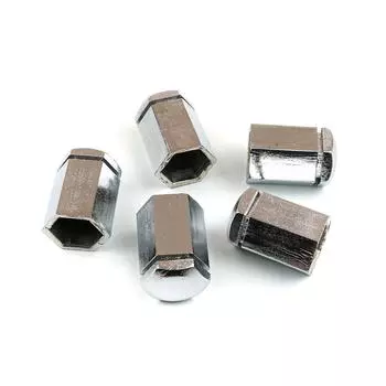 BSP629 5 шт. крышка болта колеса автомобиля 6006066, 13160977 пластиковая крышка серебристого цвета для Vauxhall Opel GM 32,80 мм * 17 мм