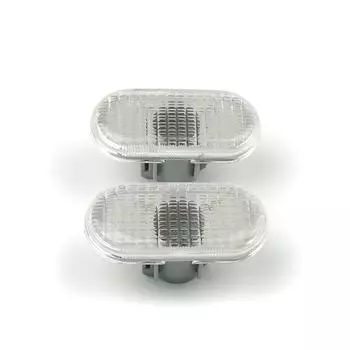 BSP748 2 шт. Лампа бокового указателя поворота белая 8200257884 для Renault Clio 2